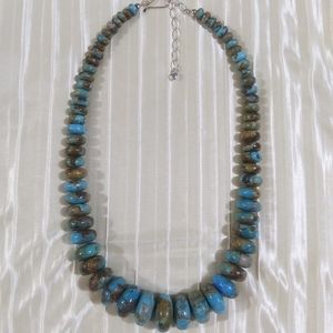 Jay King DTR graduated turquoise necklace